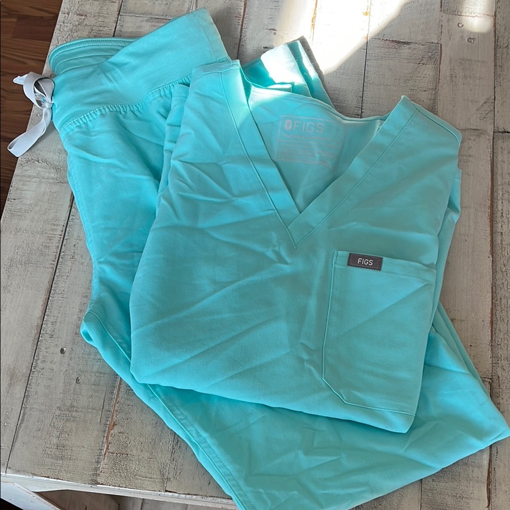 Figs Aqua Scrub Set